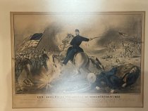 General Shields at the Battle of Kernstown, VA, 1862